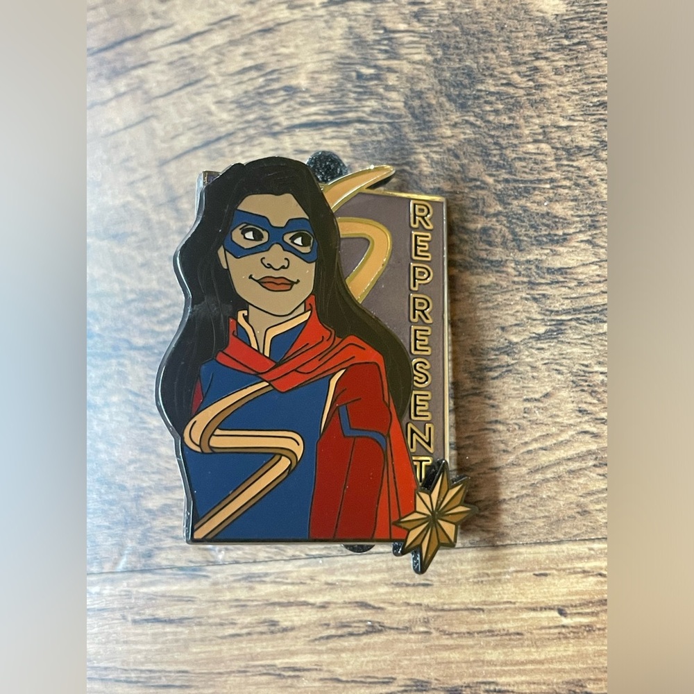 Ms Marvel “Represent” pin